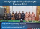 Serah Terima Jabatan Perangkat Departemen Biologi untuk periode 2025 - 2030  